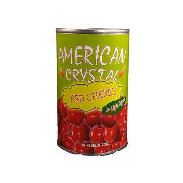Picture of AMERICAN CRYSTAL SYRUP RED CHERRY   425 GM PCS