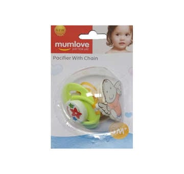 Picture of MUMLOVE SOOTHER HAPPY SUCK PACIFIER  P3638  PCS
