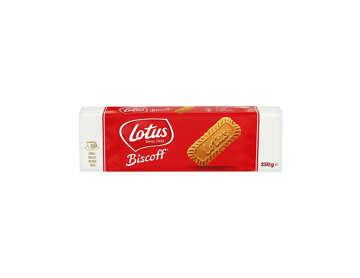 Picture of LOTUS BISCUITS BISCOFF  PACKET 250 GM