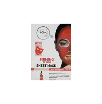 Picture of RIVAJ UK FIRMING SERUM SHEET MASK WITH POMEGRANATE EXTRACT 3x 25 ML 