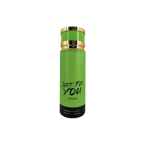 Picture of JUST FOR YOU BODY SPRAY SYDNEY 200 ML