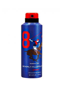 Picture of BEVERLY HILLS POLO CLUB BODY SPRAY POUR FEMME SPORT BLUE 8 175 ML 