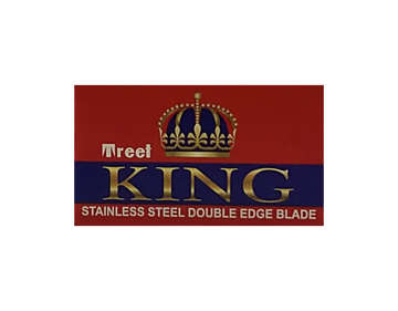 Picture of TREET STEEL BLADE RED KING DOUBLE EDGE  10 BLADES PACK PCS