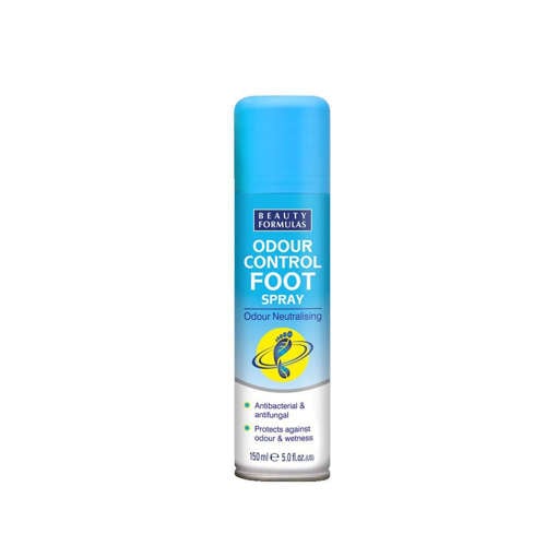 Picture of BEAUTY FORMULAS SPRAY ODOUR CONTROL FOOT   150 ML
