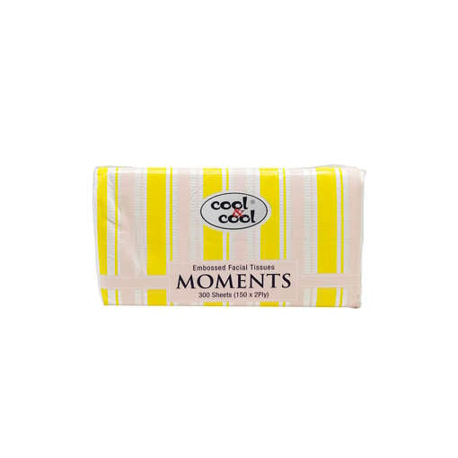Picture of COOL & COOL TISSUE MOMENTS 300 SHEETS(150X2PLY) PCS