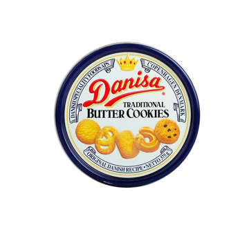 Picture of DANISA BUTTER COOKIES TRADITIONAL  BOX 375 GM