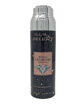 Picture of SHIRLEY MAY DELUXE PERFUMED SPRAY BLACK DIAMOND POUR FEMME 200 ML