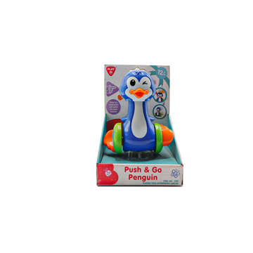 Picture of PLAY PUSH & GO PENGUIN TOY BLUE NO.1782  PCS 