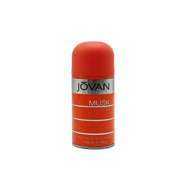 Picture of JOVAN BODY SPRAY MUSK FOR MEN ORANGE  150 ML
