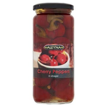 Picture of ALEYNA SALAD CHERRY PEPPERS VINEGAR   480 GM
