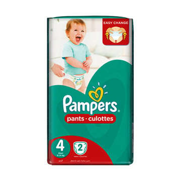 Picture of PAMPERS DIAPERS PANTS CULOTTES LOW  3 MIDIUM  PCS 