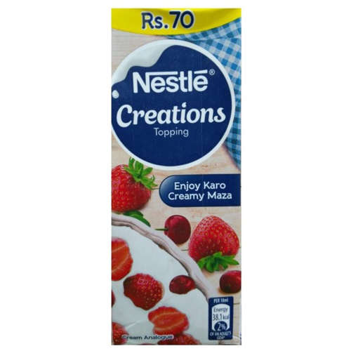 Picture of NESTLE CREAM ANALOGUE CREATION TOPPING 180 ML PCS