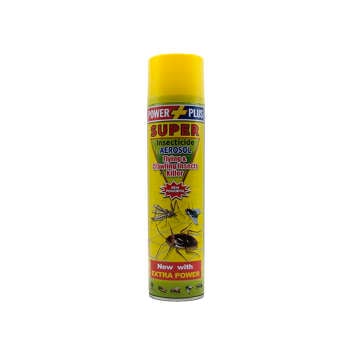Picture of POWER PLUS SUPER AEROSOL FLYING & CRAWLING INSECTS KILLER SPRAY 300 ML