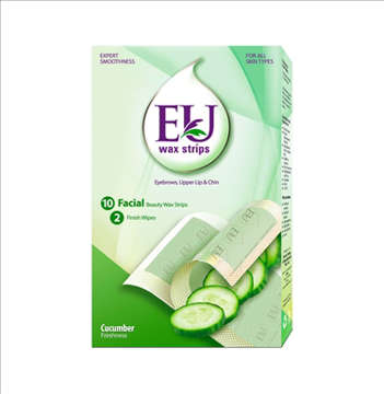 Picture of EU WAX STRIPS CUCUMBER FRESHNESS SMALL