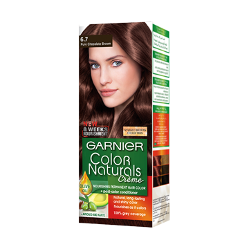 Picture of GARNIER COLOR NATURALS 6.7 PURE CHOCOLATE BROWN