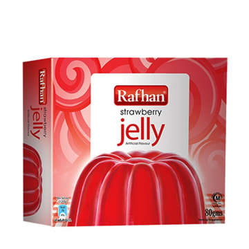 Picture of RAFHAN JELLY  STRAWBERRY 80  GM