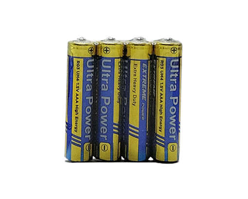 Picture of ULTRA POWER HEAVY DUTY CELL RO3 UM4 1.5V AAA PCS