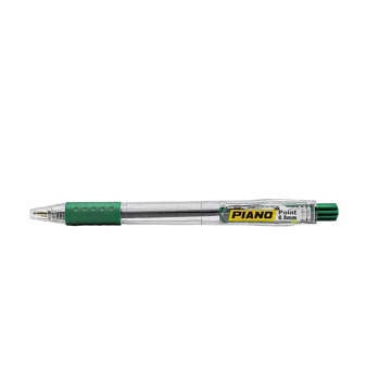 Picture of PIANO BALL PEN  GREEN  0.8 MM 