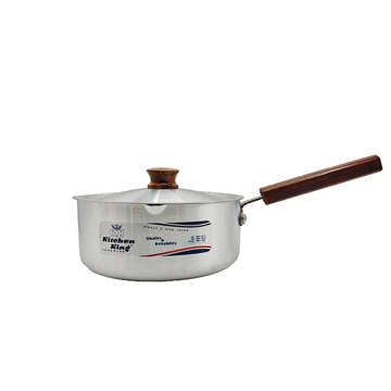 Picture of KITCHEN KING TEMPO SAUCE PAN SILVER  SIZE 20 CMx 3.1 L (530813)  PCS