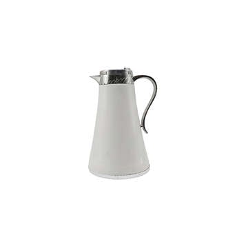 Picture of VACUM FLASK THARMOS  WHITE  1 LTR