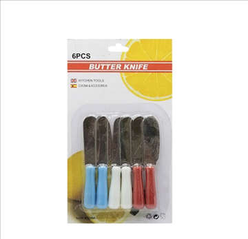 Picture of KITCHEN TOOLS BUTTER KNIFE 6 PCS NO. CAX-6309A SINGLE PCS