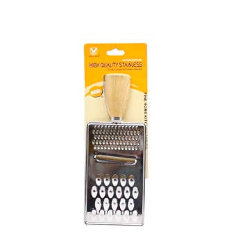 Picture of HIONG ZHI SHENG VEGETABLE CUTTER/GRATER/CRUSHER WOOD HANDLE ACB-8013 SINGLE PCS