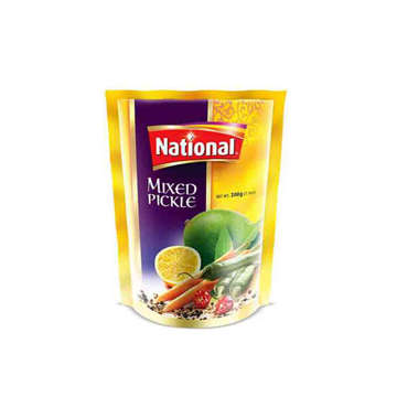 Picture of NATIONAL PICKLE  MIXED 180 GM POUCH PCS