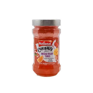 Picture of NATIONAL CHUNKY MIXED FRUIT TANGO JAM 385GM