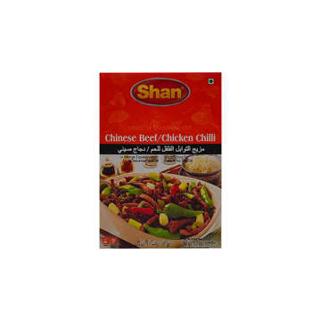 Picture of SHAN MASALA CHINESE BEEF/CHICKEN CHILLI 50 GM