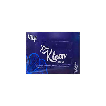 Picture of XTRA KLEEN POP-UP BLUE TISSUE BOX