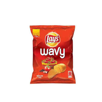 Picture of LAYS CHIPS WAVY MAXICAN CHILI SINGLE 30 GM 