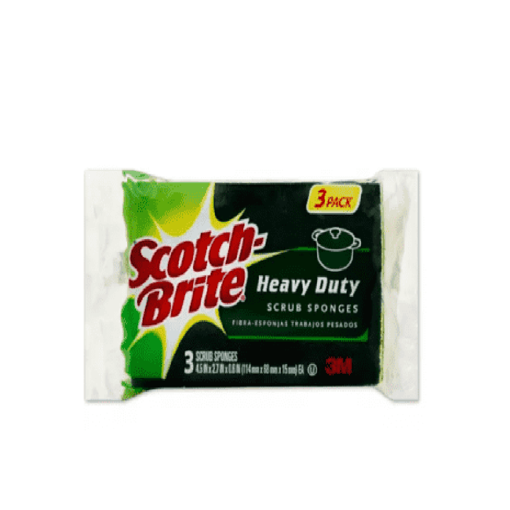 Scotch Brite Kitchen Scrub Sponge Heavy Duty