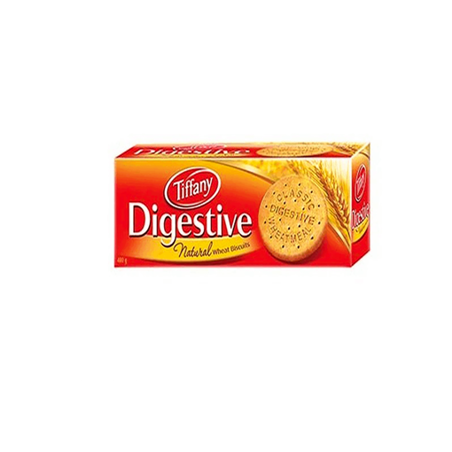 Picture of TIFFANY BISCUITS DIGESTIVE NATURAL WHEAT 520 GM