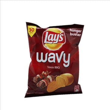 Picture of LAYS CHIPS  WAVY TEXAS BBQ 35 SINGLE GM