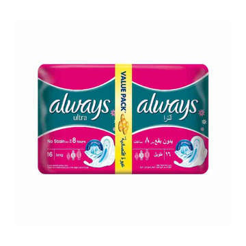 Picture of ALWAYS PADS  ULTRA  LONG VALUE PACK (S3 DUO 4681) PCS