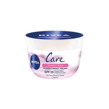Picture of NIVEA CARE FAIRNESS CREAM WITHOUT GREASY FEELING 200ML