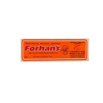 Picture of FORHAN'S TOOTH PASTE STRONGER WHITER TEETH 40 GM