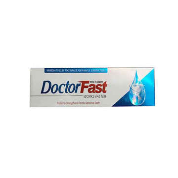 Picture of DOCTOR FAST TOOTH PASTE FLUORIDE 35 GM
