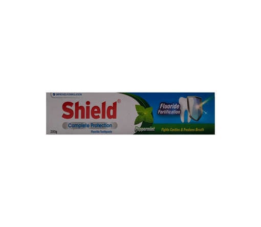 Picture of SHIELD COMPLETE PROTECTION PEPPERMINT TOOTH PASTE 200 GM
