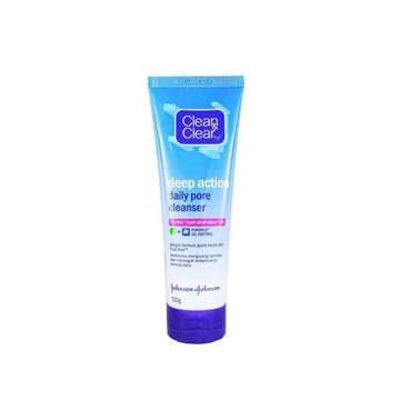 Picture of CLEAN & CLEAR FACE WASH  DEEP ACTOIN DAILY PORE CLEANSER 100  GM