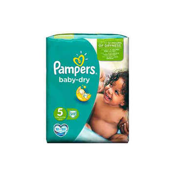 Picture of PAMPERS DIAPERS CARRY PACK BUTTERFLY  5 JUNIOR  PCS 