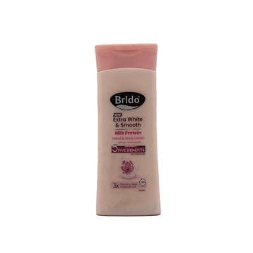 Picture of BRIDO HAND & BODY LOTION EXTRA WHITE & SMOOTH 110 ML