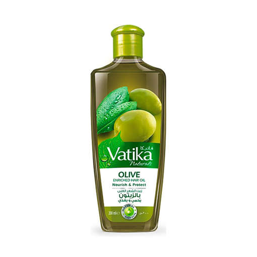 Picture of VATIKA HAIR OIL  OLIVE ENRICHED 200  ML