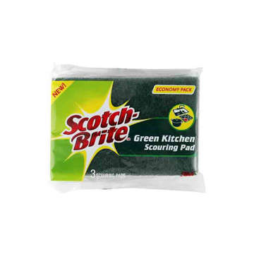 Picture of SCOTCH BRITE GREEN KITCHEN SCOURING PAD ECONOMY PACK
