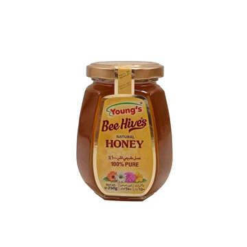 Picture of YOUNG'S HONEY  BEE HIVES NATURAL 250  GM