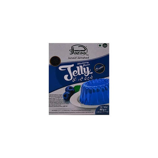 Picture of AL JAZAA BLUEBERRY FLAVOR JELLY 80 GM