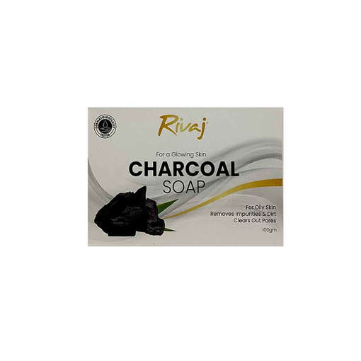 Picture of RIVAJ CHARCOAL SOAP 100 GM 