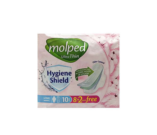 Picture of MOLPED ULTRA THIN HYGIENE SHIELD LONG 10 PCS