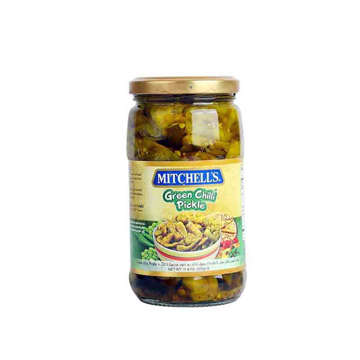 Picture of MITCHELLS PICKLE GREEN CHILLI 330 GM