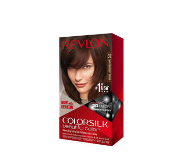 Picture of REVLON COLORSILK DARK MAHOGANY BROWN HAIR COLOR 32 
